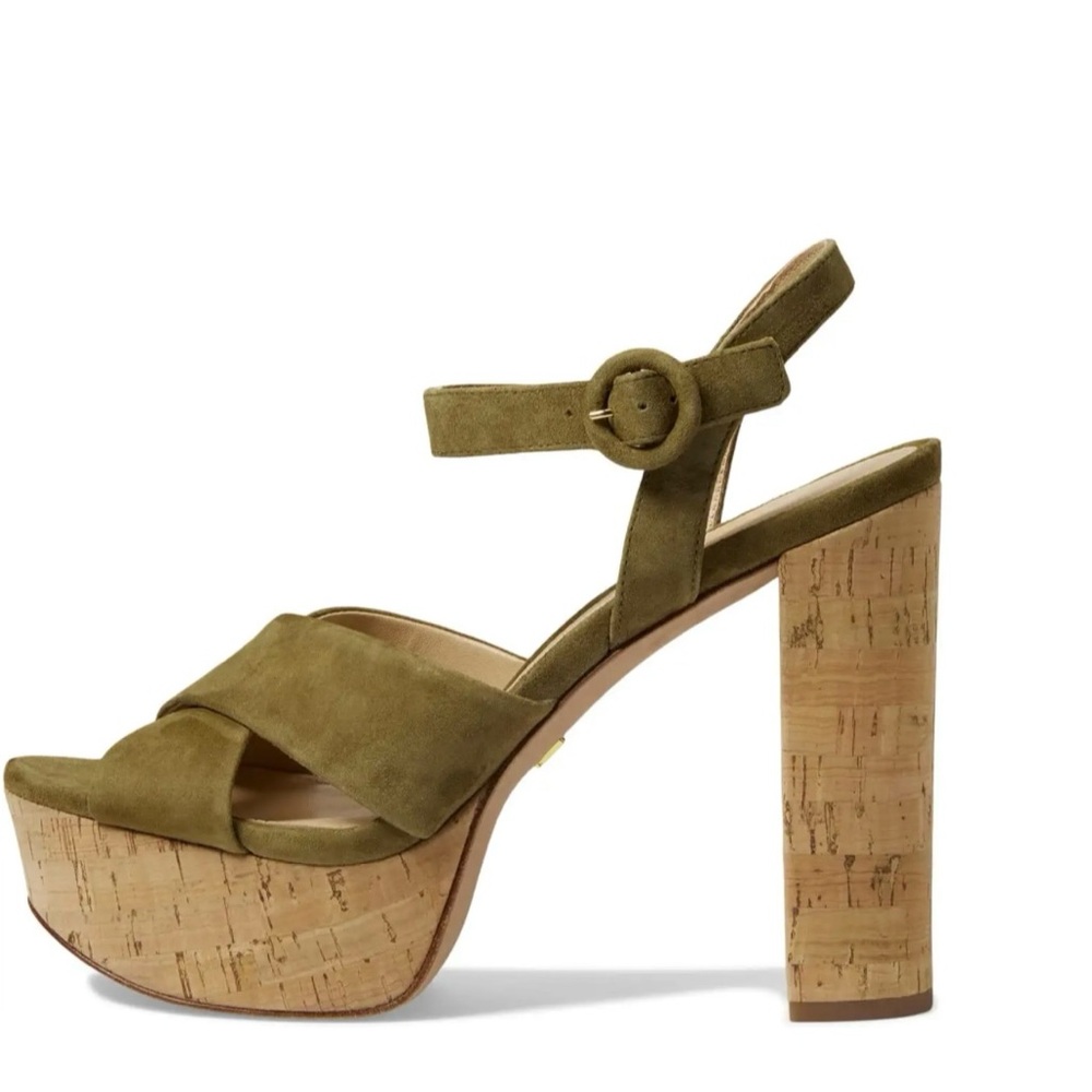 Veronica beard Lucille khaki size 7 heels